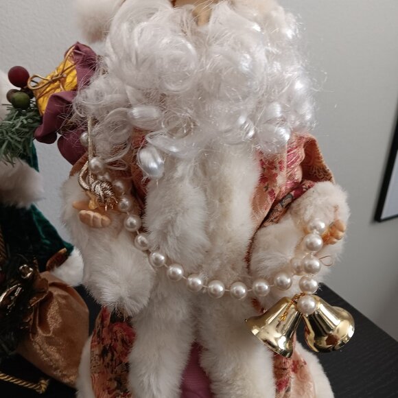 Super Bundle - 4 Vintage Santa Claus Tree Topper / Ornaments - Picture 5 of 5